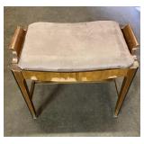 Mid century modern vanity stool 23x14x19 in