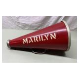 Vintage cheerleading megaphone 15' long