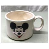 RARE vintage Mickey Mouse mug (has flea bite)