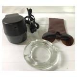 Electric pencil sharpener, vintage ashtray & more