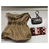 Kathy Van Zeelung purse & some wallets