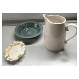 Vintage pitcher, bowl & more