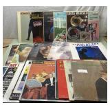 Vintage vinyl records