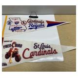 St Louis Cardinals Fred Bird on 3-wheeler & more