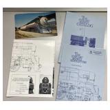 Train diagram Fine Art Model Newsletter & more