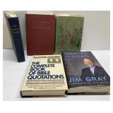 Talking to Goats by Jim Gray, also religious books