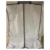 Portable Covered Clothes Rack 21.5 x 34 x 54