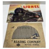 Antique books on Lionel Trains