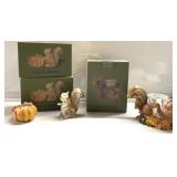 Autumn Salt & Pepper and Votive Holder