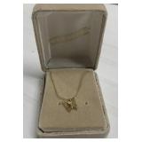 Butterfly necklace-No markings on necklace