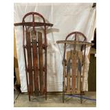 Antique sleds