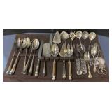 Antique silverplate utensils-very pretty!