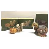 Autumn Salt & Pepper and Votive Holder