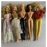 Vintage Barbie dolls
