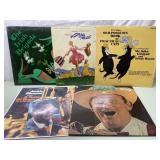 Vintage vinyl records