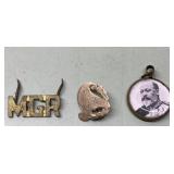 RARE King Edward VII pendant (late 1800s/early