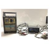 Battery chargers-both turn on