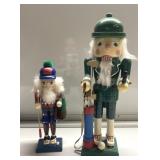 1997 Nutcracker Village & another Golf Nutcracker