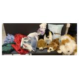 Plush, pillow, quiltied piece & more
