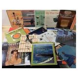 Lot of vintage vinyl records