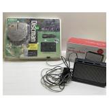 Amplified Speaker Phone & Sony Discman