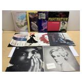Vintage vinyl records