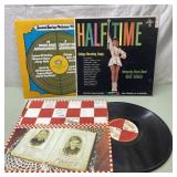 Vintage vinyl records