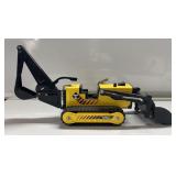Vintage Tonka track loader backhoe