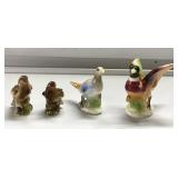 Vintage bird figurines