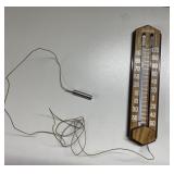 Retro Sunbeam double thermometer