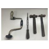 Vintage hand tools