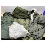 Winter coats & 2 laundry bags - 28.5 x 23