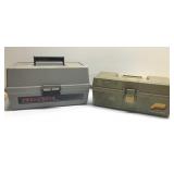 Plano & Rebel tackle boxes & contents-lures more