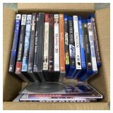 Box of DVDs