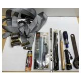 Seatbelt, tools & more