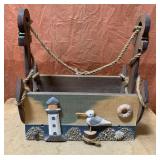 Cute wood sea themed box