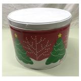 Christmas Tin- empty