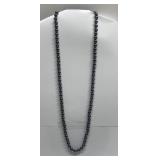 'Alaska Black Diamond' Hematite necklace