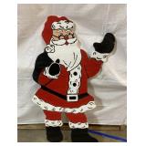 Vintage wood yard Santa 37.5'