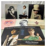 Vintage vinyl records-Barbra