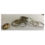 Vintage bracelets & brooch