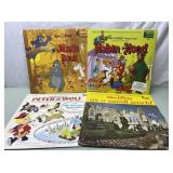 Vintage vinyl records-Disney
