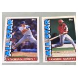 1990 Topps Ozzie Smith St Louis Cardinals & 1990 Topps Ozzie Smith St Louis Cardinals &