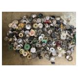HUGE LOT OF REELS & REEL PARTS!!! HUGE LOT OF REELS & REEL PARTS!!!