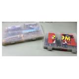 Tackle boxes full of worms Tackle boxes full of worms