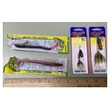 Mepps Black Fury Lures and Worm Lures Mepps Black Fury Lures and Worm Lures