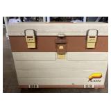 Vintage Plano tackle box & contents 8' x 11' x 16' Vintage Plano tackle box & contents 8' x 11' x 16'