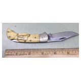 Vintage Solingen Bear Hunter pocket knife w/ horse Vintage Solingen Bear Hunter pocket knife w/ horse