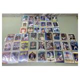 Vintage binder sheets of MLB trading cards Vintage binder sheets of MLB trading cards