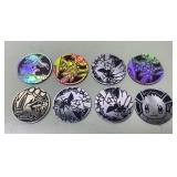 Pokemon holographic & more tokens Pokemon holographic & more tokens